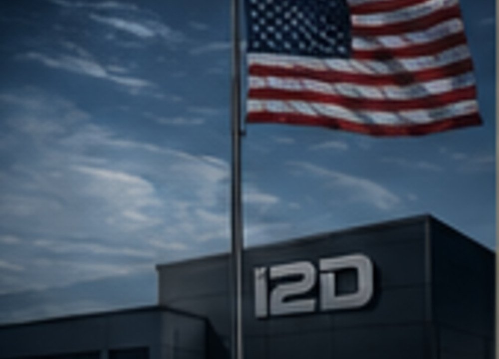 Conceptual American defense engineering facility