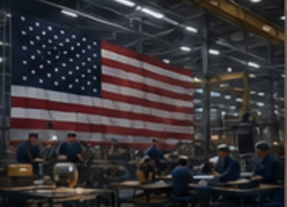 American advanced manufacturing floor