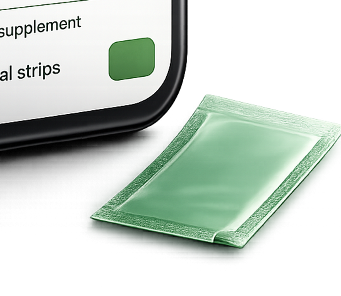 Packet close-up