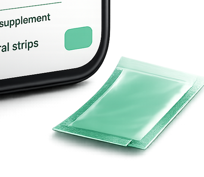 Packet close-up